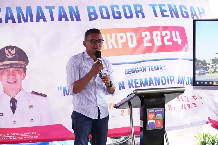 Wakil Ketua DPRD Kota Bogor Jenal Mutaqin (Humpropub DPRD Kota Bogor)