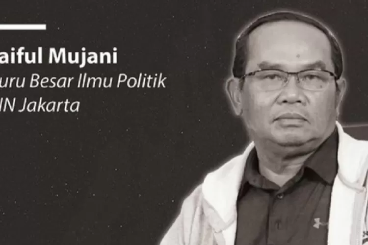 Saiful Mujani, guru besar ilmu politik dan Pendiri SMRC.  (Instagram/ saiful_mujani)