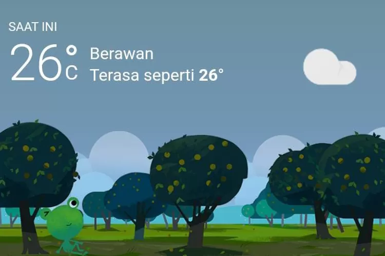 Prakiraan cuaca pagi ini dari BMKG secara umum, semua wilayah Jakarta mengalami berawan pada pagi hari.