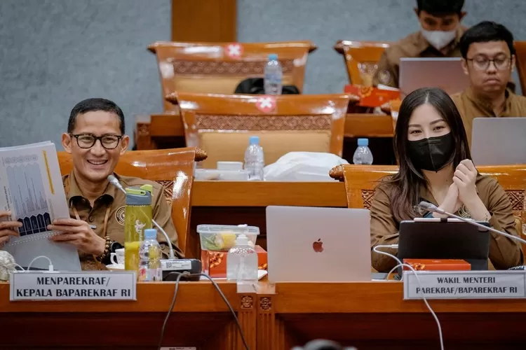 Menparekraf dan wamenparekraf