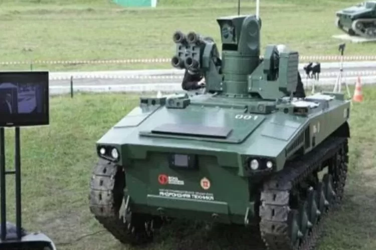 Robot tempur Marker bakal jadi lawan tangguh tank Leopard dan Abrams. (Almayadeen.net)