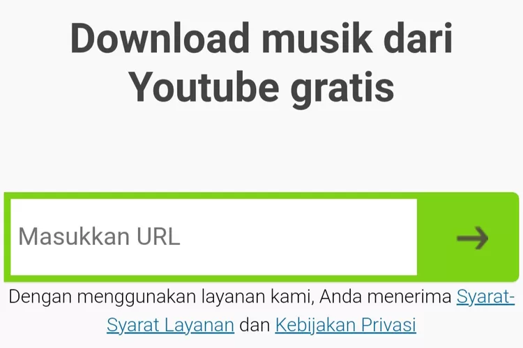 Cara download lagu gratis dari YouTube  (Savefrom.net)