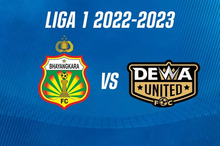 Bhayangkara FC vs Dewa United pada pekan ke-21 BRI Liga 1 2022/2023 (Bolanusantara.com)