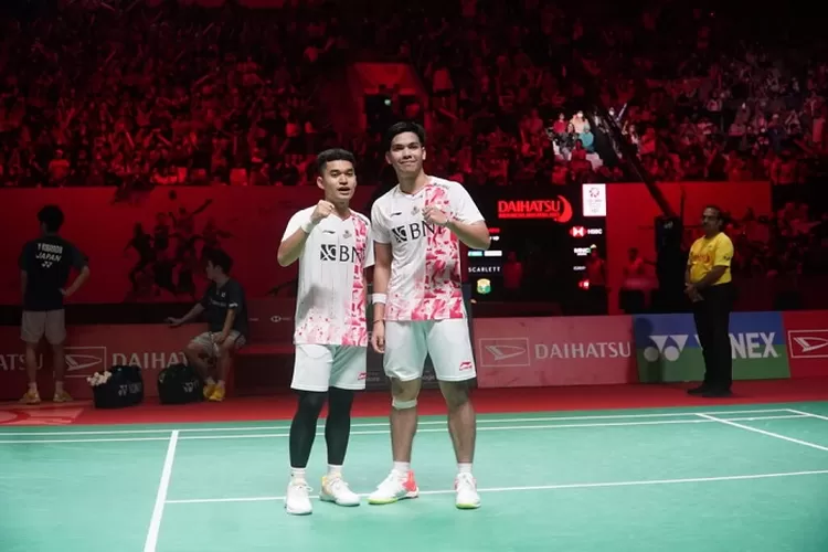 Head to Head Leo dan Daniel vs Ji Ting dan Zhou Dong di Final Indonesia Masters 2023 Hari Ini Match Terakhir Tanggal 29 Januari 2023 (pbsi.id)