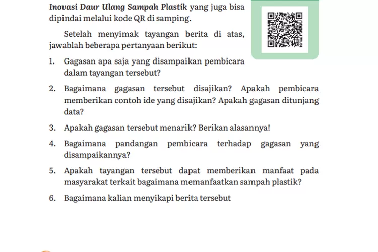 Kunci Jawaban Bahasa Indonesia Kelas 11 Kurikulum Merdeka Tingkat ...