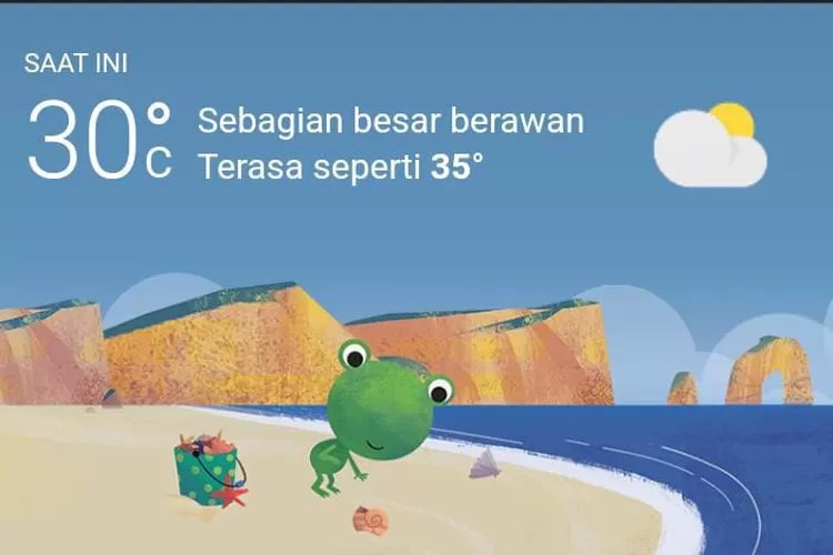 Prakiraan cuaca malam dan dini hari di Jakarta, 30 Januari 2023. (Weather.com)