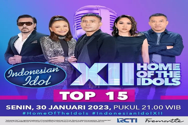 Link Nonton Indonesia Idol 2023 Top 15 Tanggal 30 Januari 2023 Pukul 21.00 WIB Semakin Seru Jangan Kelewatan (www.instagram.com/@indonesianidolid)
