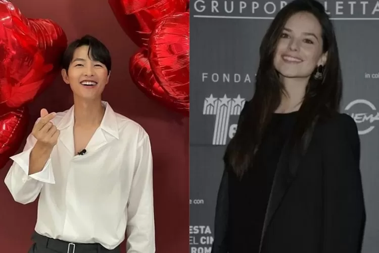Song Joongki dan Katy Louise Saundres sudah tinggal bersama sejak musim lalu (Foto: kolase dari Instagram/@hi_songjoongki dan kpopstarz.com)