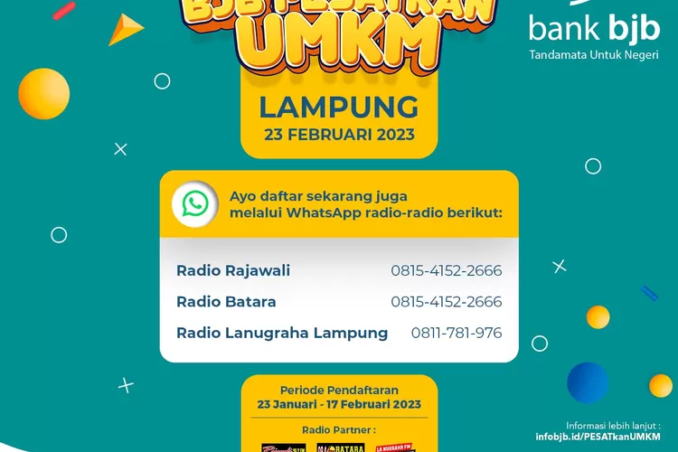 bank bjb kembali menghadirkan workshop bisnis bjb PESATkan UMKM. Kali ini, bjb PESATkan UMKM hadir di Bandar Lampung. (ayopontianak.com/dok. bank bjb)