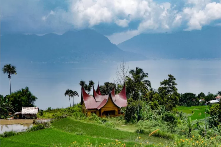 Pemandangan salah satu desa wisata Sumbar (Indonesia Travel)