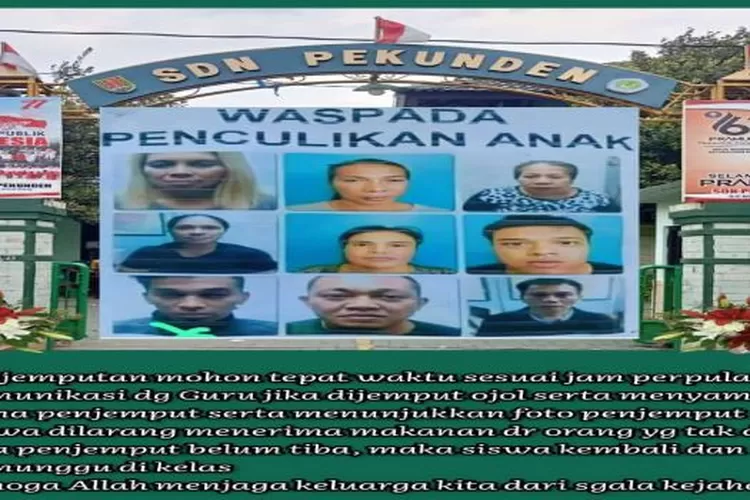 Sekolah di Kota Semarang Berlakukan Waspada Tindak Penculikan Anak (Elizabeth Widowati)