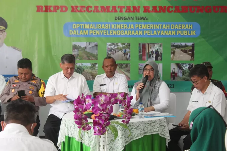 Musrenbang tingkat Kecamatan Rancabungur tahun 2024 (FOTO : Mulya Diva)