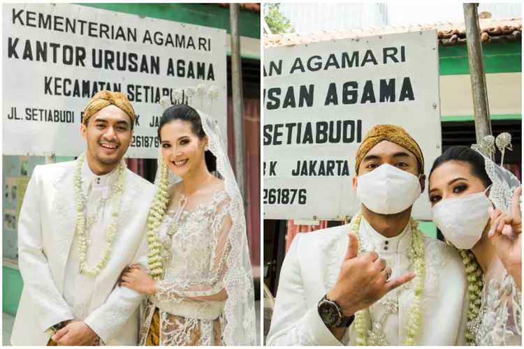 Marsella Iskandar dan suaminya adalah satu dari sekian banyak pasangan muda yang memilih melakukan Akad Nikah di KUA. Ini dokumen yang  harus dipersiapkan dan alur pendaftarannya. (Twitter.com/marsela iskandar)