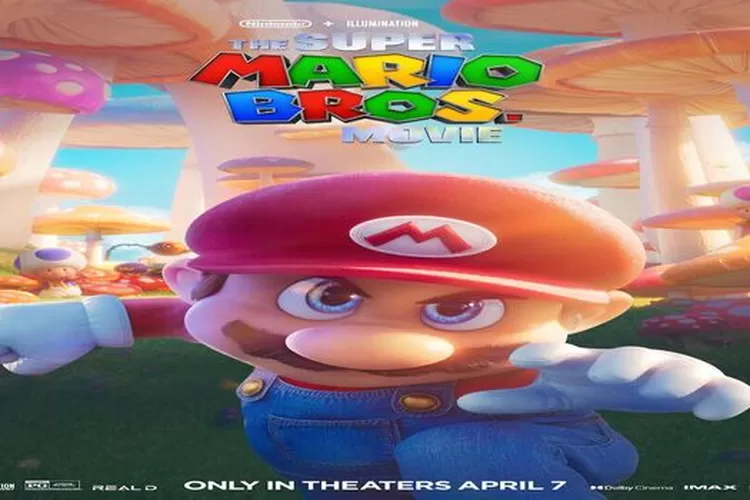 The Super Mario Bros. Movie, salah satu film animasi terbaru 2023 yang cocok menemani anak menonton di rumah (instagram @supermariomovie)