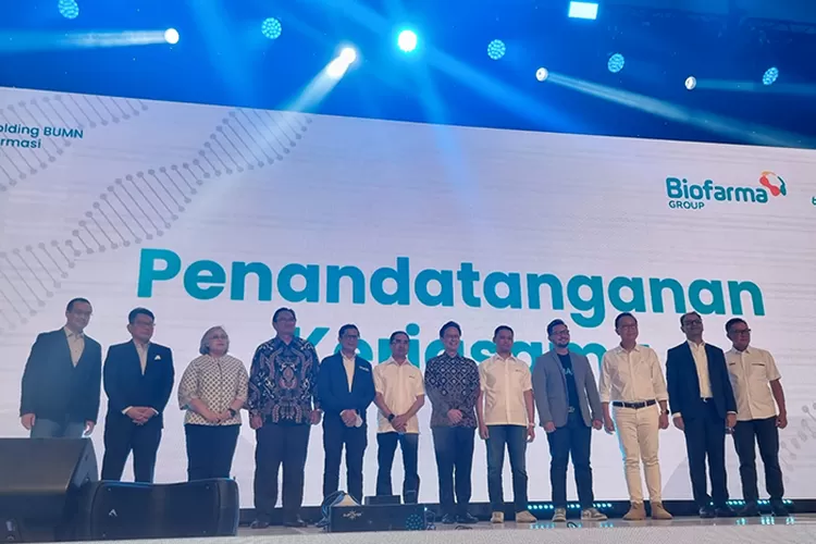 Di Hari Jadi Ke-3 ,Holding BUMN Farmasi Resmikan Logo Biofarma Group ...