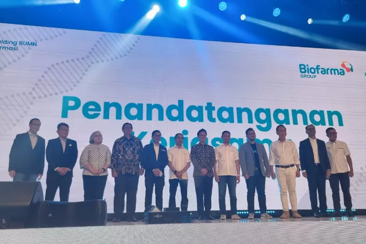 Holding BUMN Farmasi Resmikan Logo Dan Luncurkan 2 Produk Baru, Menkes ...