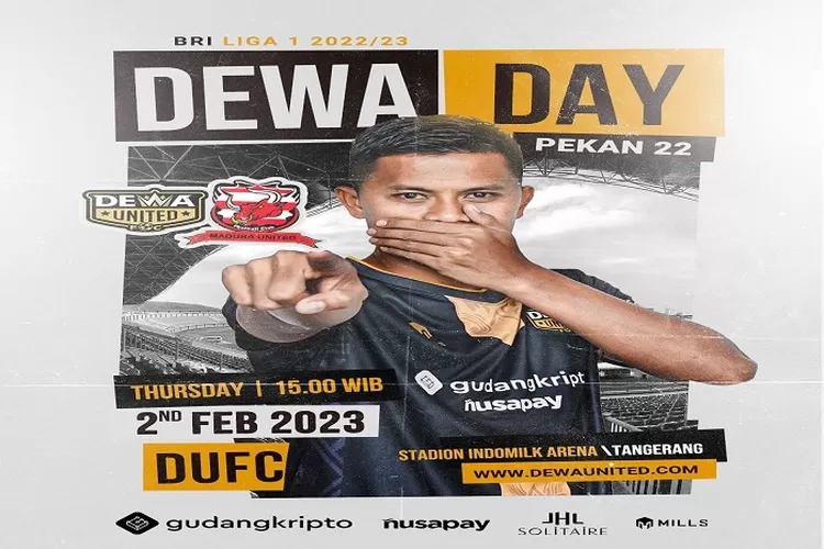 Prediksi Skor Dewa United vs Madura United di BRI Liga 1 2022 2023 Hari ini, Debut Egy Maulana di Liga 1 Tanggal 2 Februari 2023 (www.instagram.com/@dewaunitedfc)