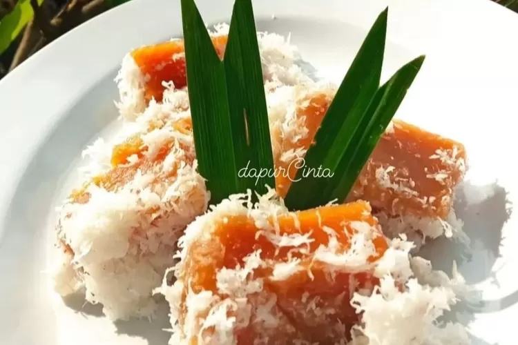 Resep Kue Keranjang Kukus Gurih edisi Cap Go Meh (Instagram @dapurcinta99)