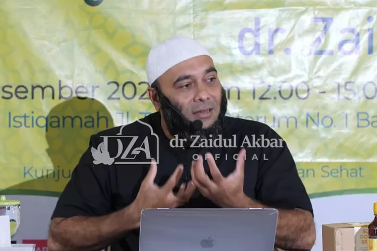 dr Zaidul Akbar sebut makanan yang bisa dikonsumsi oleh penderita maag dan asam lambung di saat puasa (Foto tangkapan layar)
