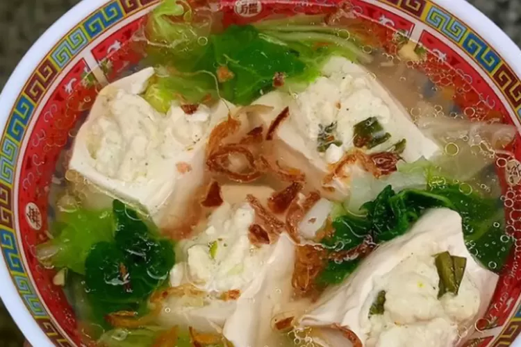 Resep sup tahu ala hokben. Foto/Instagram (Foto/Instagram)