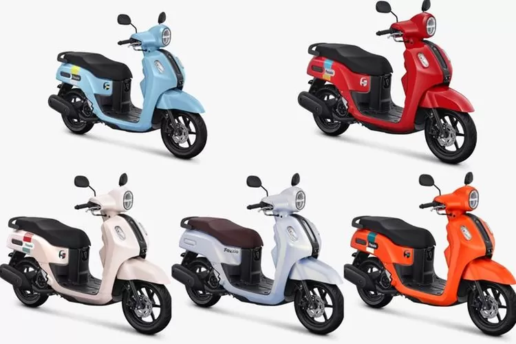 Ilustrasi Yamaha Fazzio Hybrid punya warna baru (Dok. YIMM)