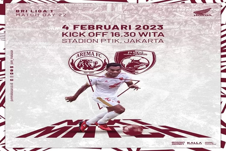 Prediksi Skor Arema FC vs PSM Makassar di BRI Liga 1 2022 2023 Tanggal 4 Februari 2023 dan Link Nonton Live Streaming Pertandingannya (www.instagram.com/@psm_makassar)