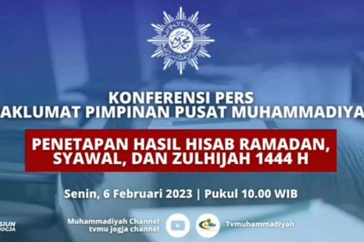 Tahukah Anda Kapan 1 Ramadhan 2023? Berikut Jadwal Penetapan Ramadhan, Syawal, dan Zulhijah 1444 H sesuai Maklumat PP Muhammadiyah (YouTube Muhammadiyah Channel)