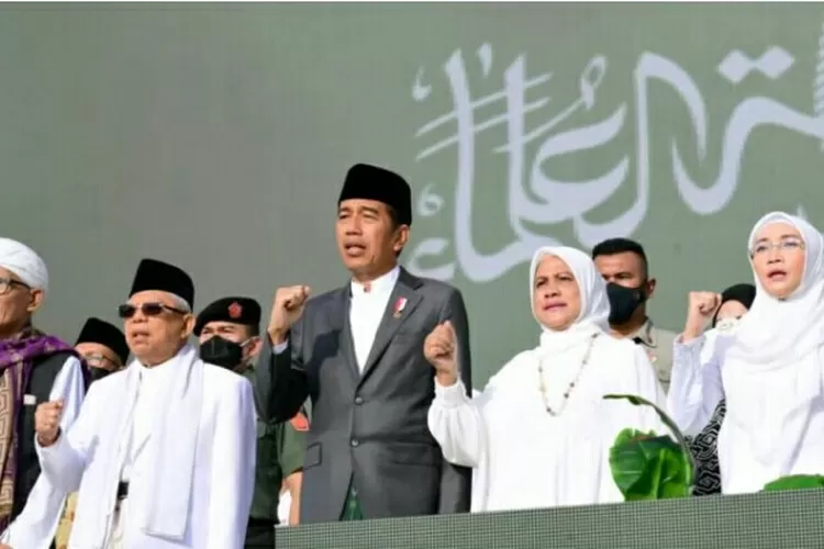 Jokowi Apresiasi NU Konsisten Tangkal Gerakan Radikal, Politik Identitas dan Ekstremisme (BPMI Setpres)