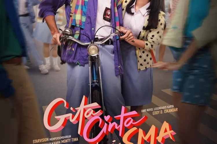 Poster film Gita Cinta dari SMA yang akan tayang pada Kamis, 9 Februari 2023 (Tangkapan layar instagram @gitacintadarismafilm)