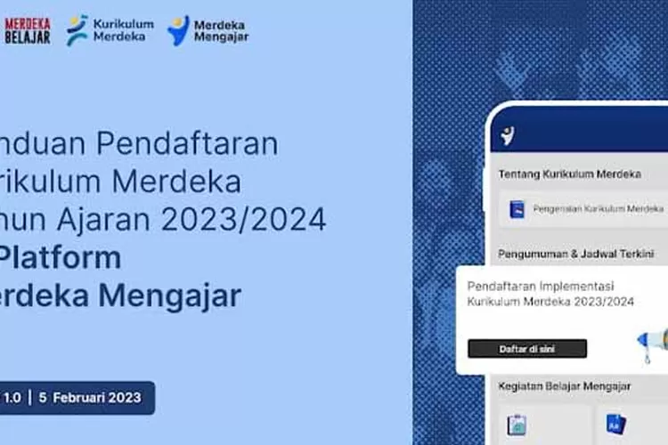 Daftar Kurikulum Merdeka Bisa Lewat Platform Merdeka Mengajar ...