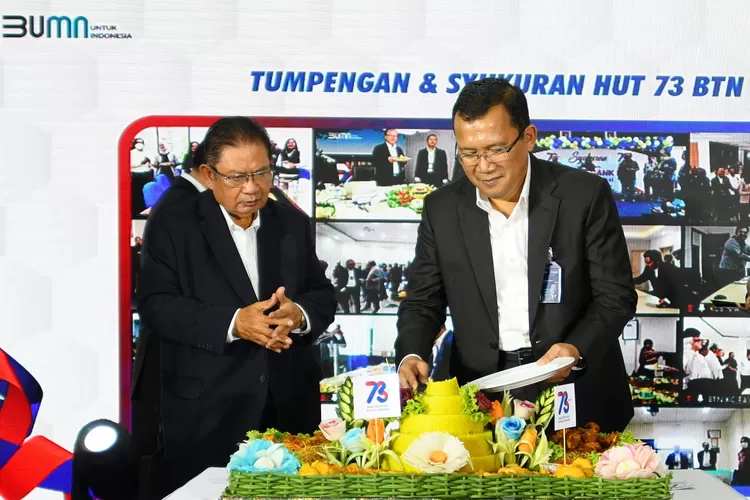 PT Bank Tabungan Negara (Persero) Tbk (BTN) pada tanggal 9 Februari 2023 memasuki usia ke-73 tahun. (ayosolo.id/dok. Bank BTN)