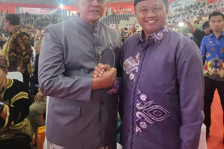 Wakil Gubernur Jawa Barat (Wagub Jabar)&nbsp;Uu Ruzhanul Ulum&nbsp;hadir dalam puncak Perayaan HPN 2023 di Kota Medan, Sumatera Utara, Kamis, Februari 2023.