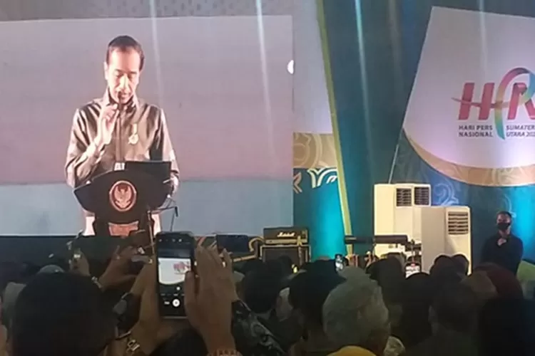 Presiden Hadiri HPN Tahun 2023 di Kota Medan.