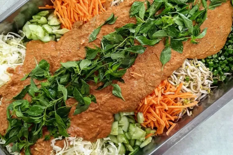 Resep karedok khas sunda. Foto/Instagram (Foto/Instagram)