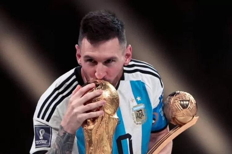 Lionel Messi raih Bola Emas Piala Dunia 2022 (https://id.pinterest.com/)