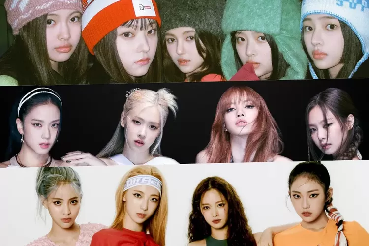 Reputasi girl grup K-Pop pada Februari 2023.