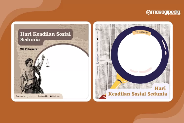 Link Twibbon Hari Keadilan Sosial Sedunia Terbaru Dan Keren Cocok Dijadikan Poster Dan