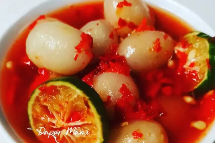 Resep asinan rambutan. Foto/Instagram ( Foto/Instagram)