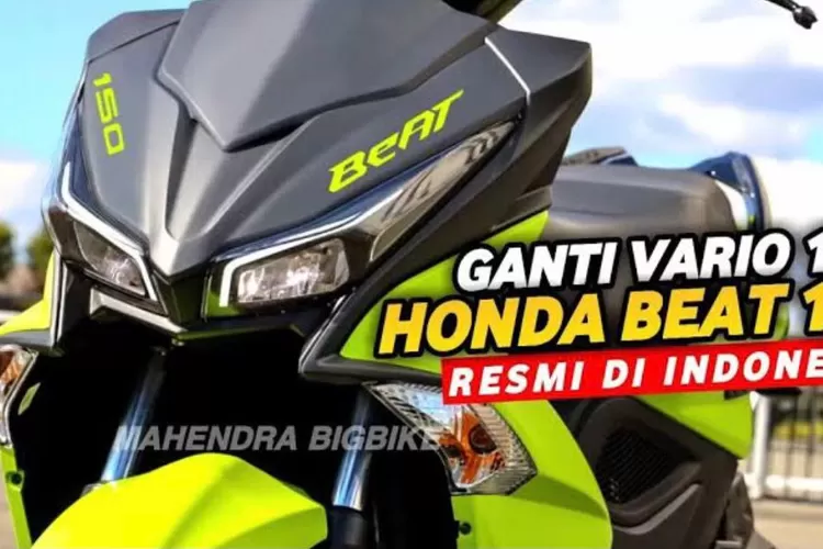 All New Honda BeAT 150cc 2023 bawa performa buas dengan fitur canggih irit BBM, harganya tetap murah 16 jutaan. (YouTube Mahendra Bigbike)