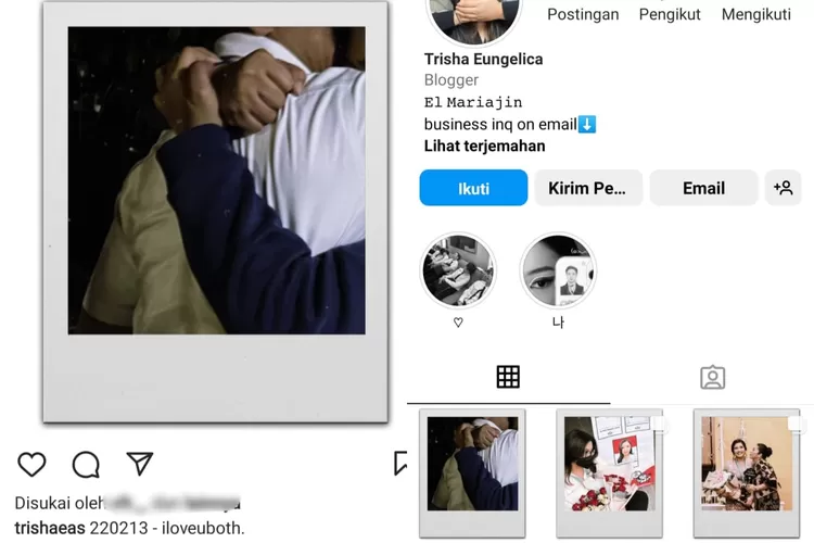 Putri sulung Ferdy Sambo, Trisha Eungelica. (instagram @trishaeas)