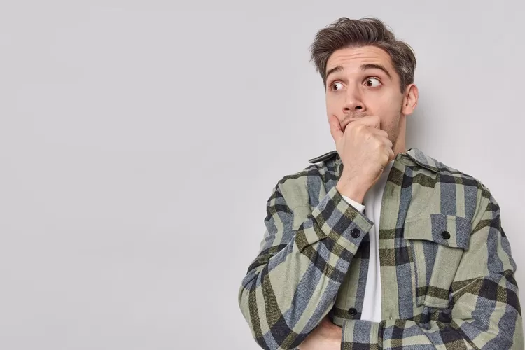 Ilustrasi orang berbohon