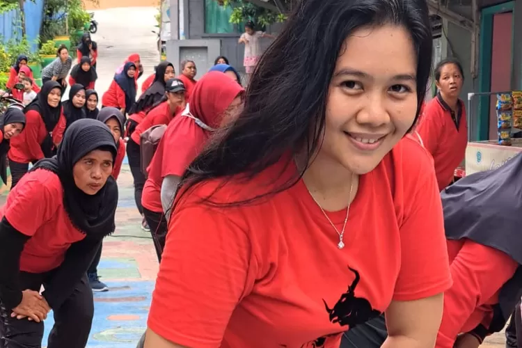 Sekretaris Badiklatcab DPC PDI Perjuangan Balikpapan Cindy Claudia Permatasari (Dok. pribadi)