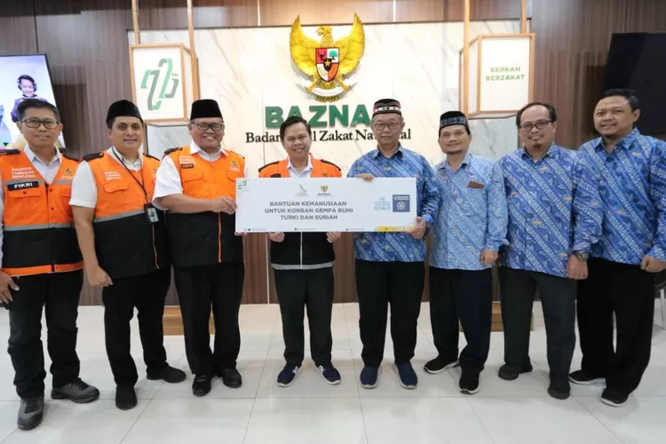 Pimpinan Baznas dan JSIT Indonesia bersinergi menggalang dana untuk korban gempa Turki dan Suriah