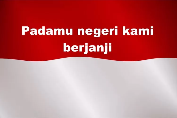 Lirik bagimu negeri (youtube: indonesia kids)