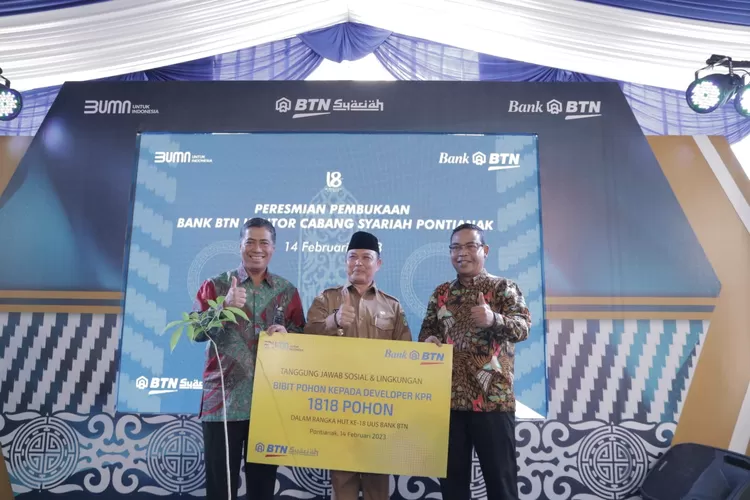 Genap Berusia 18 Tahun BTN Syariah tetap fokus dukung program rumah nasional. (ayosolo.id/dok. BTN Syariah)
