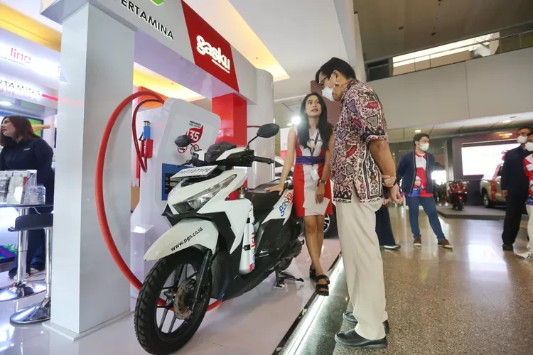 PGN mengenalkan Gasku dalam IIMS 2023 (Foto: dokumentasi PGN)