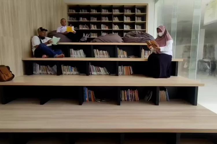 Salah satu ruang di Perpustakaan Daerah Kendal yang akan dibuka tahun ini. (Edi Prayitno/Kontributor Kendal)