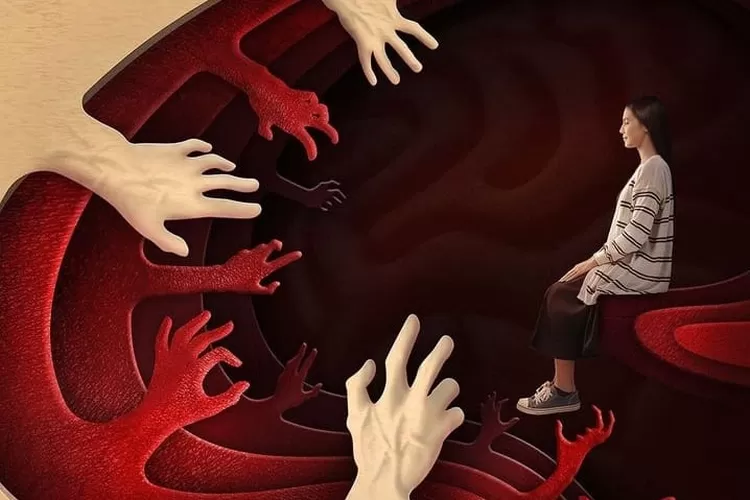 Tampilan untuk series Katarsis episode 4. (Instagram @vidiooriginals)