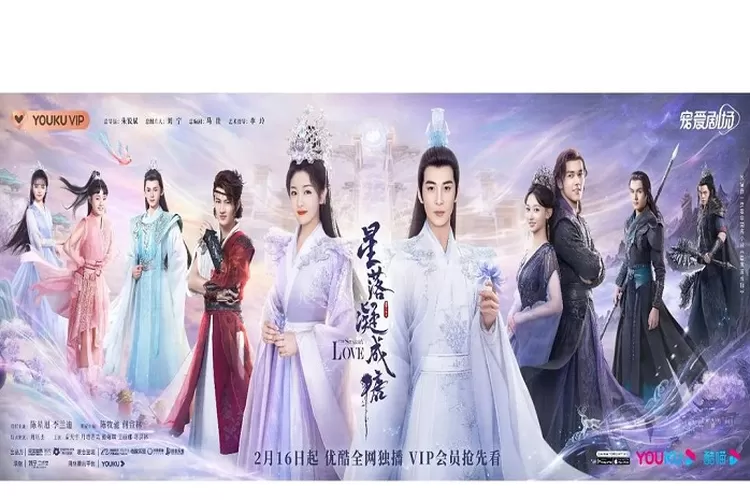 Sinopsis Drama China The Starry Love Tayang Sejak 16 Februari 2023 Genre Wu Xia Dibintangi Cheng Xing Xu dan Li Landy (www.instagram.com/@youkuofficial)