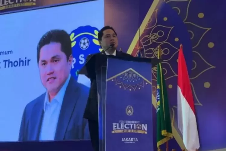 Menteri BUMN Erick Thohir terpilih menjadi ketua PSSI (Instagram @erickthoir)